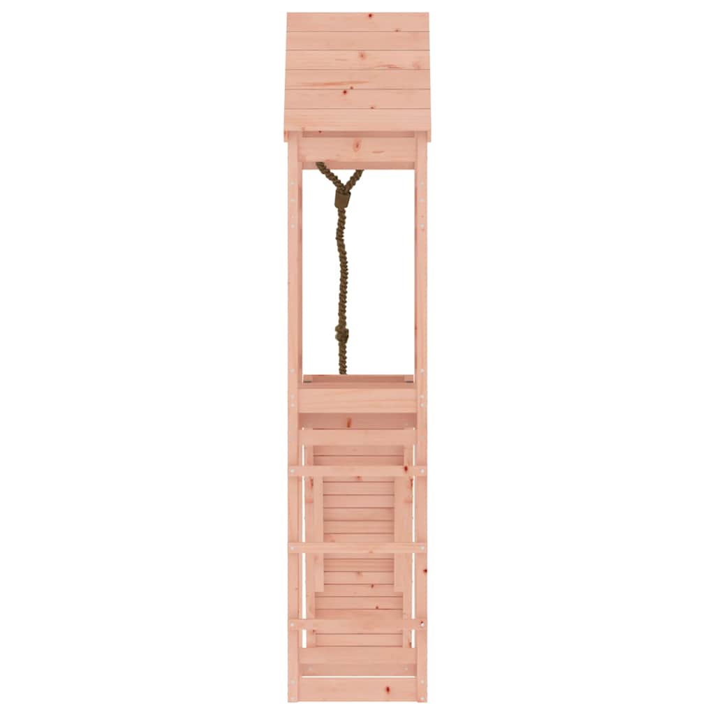 Spielturm mit Kletterwand Massivholz Kiefer