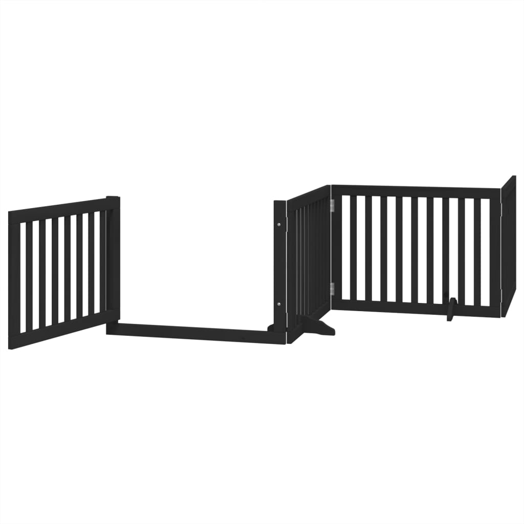 Hundegitter Faltbar 3 Paneele 150 cm Pappelholz