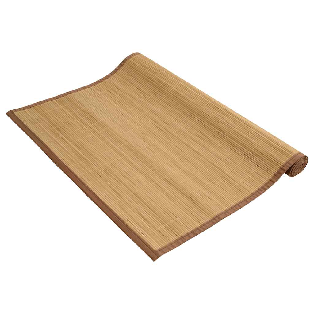 Teppich Bambus 100 x 160 cm Natur