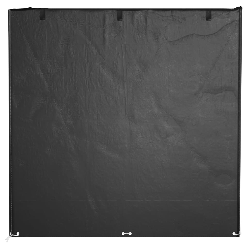 Hollywoodschaukel-Abdeckungen 2 Stk. 10 Ösen 255x145x170 cm