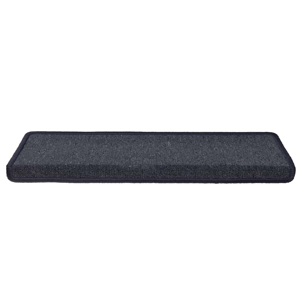 Stufenmatten 15 Stk. 65x21x4 cm Anthrazit Rechteckiger Rand