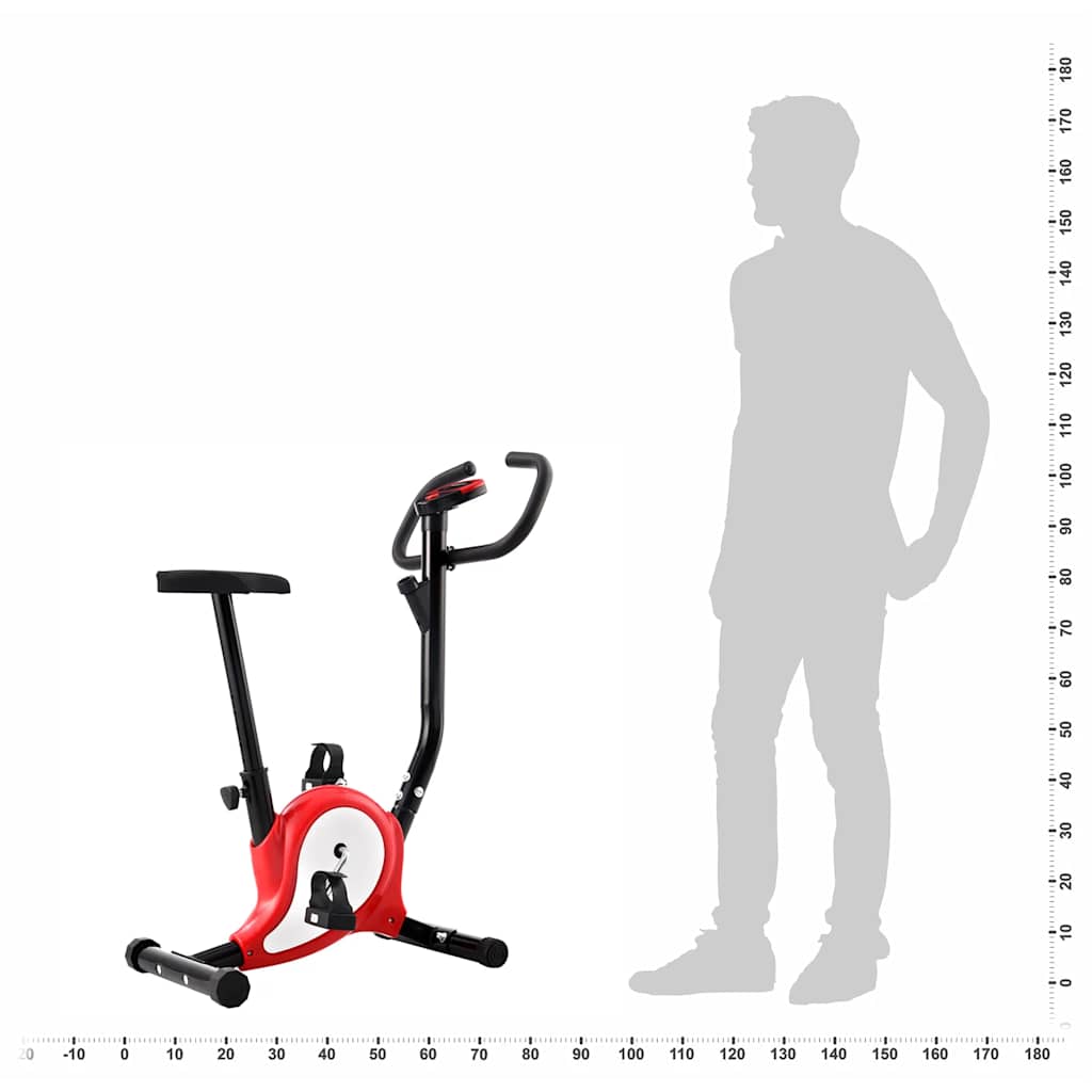 Heimtrainer mit Riemenantrieb Schwarz