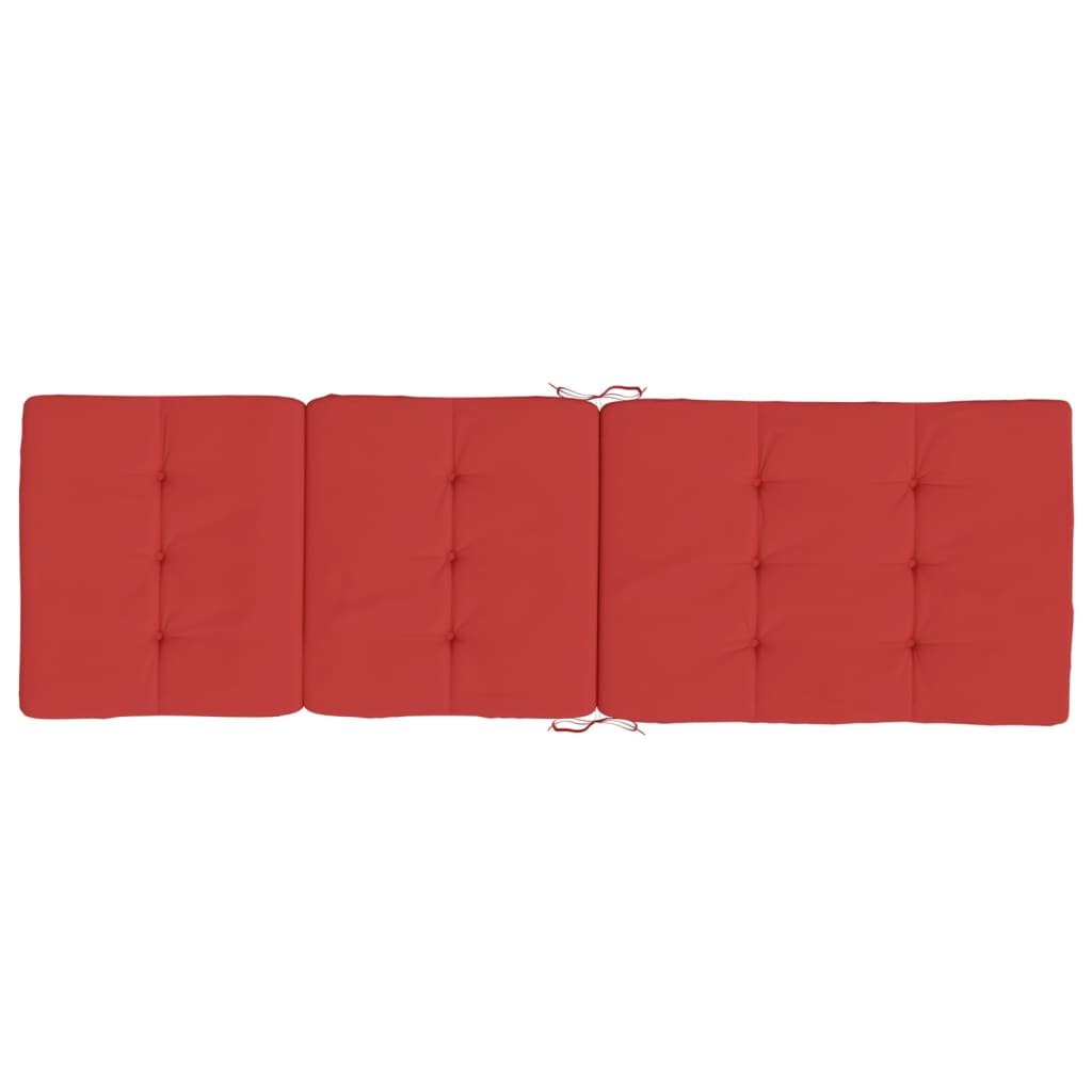 Liegestuhl-Auflagen 2 Stk. Creme Oxford-Gewebe