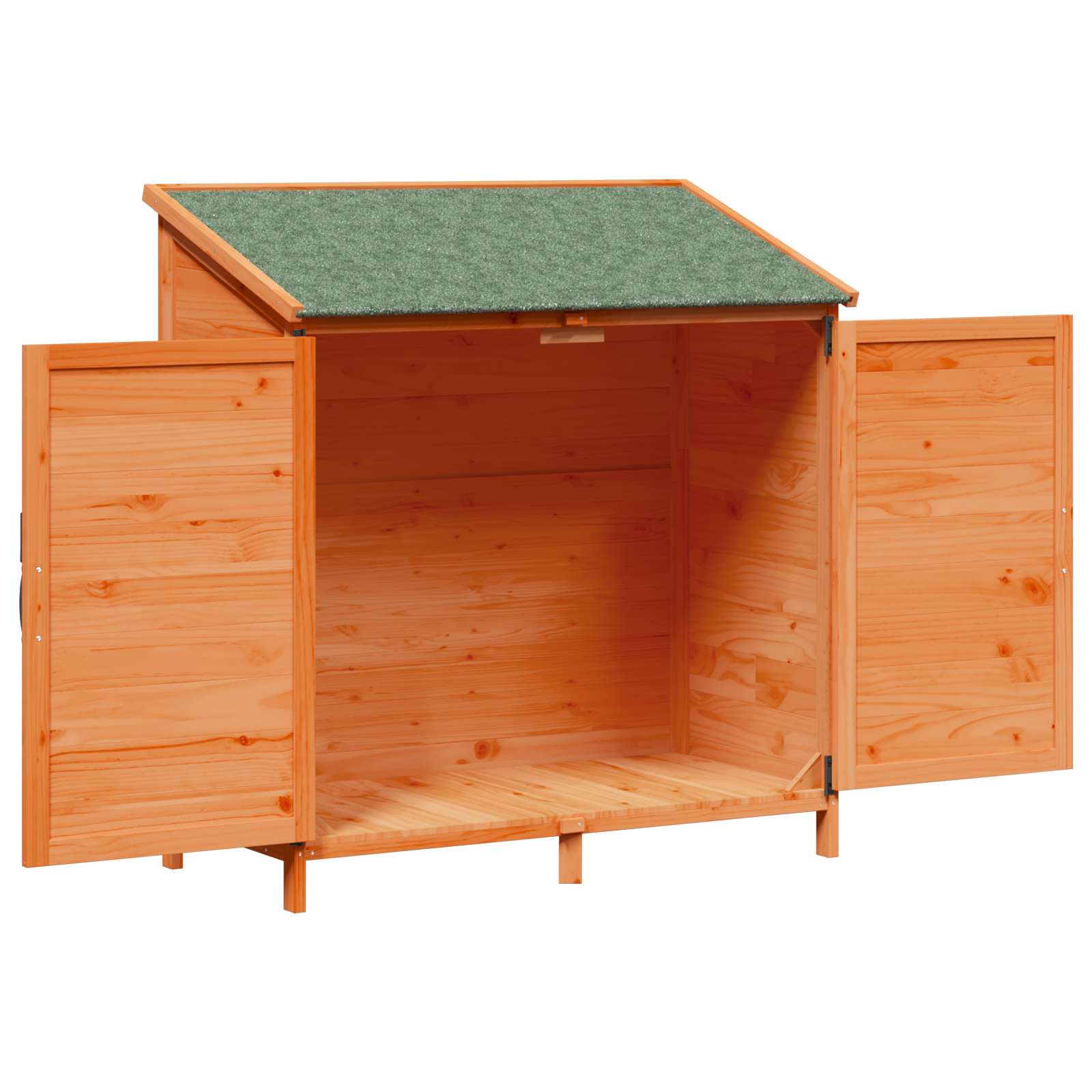 Gartenschuppen Natur 59,5 x 56 x 113,5 cm Massivholz aus Fichte