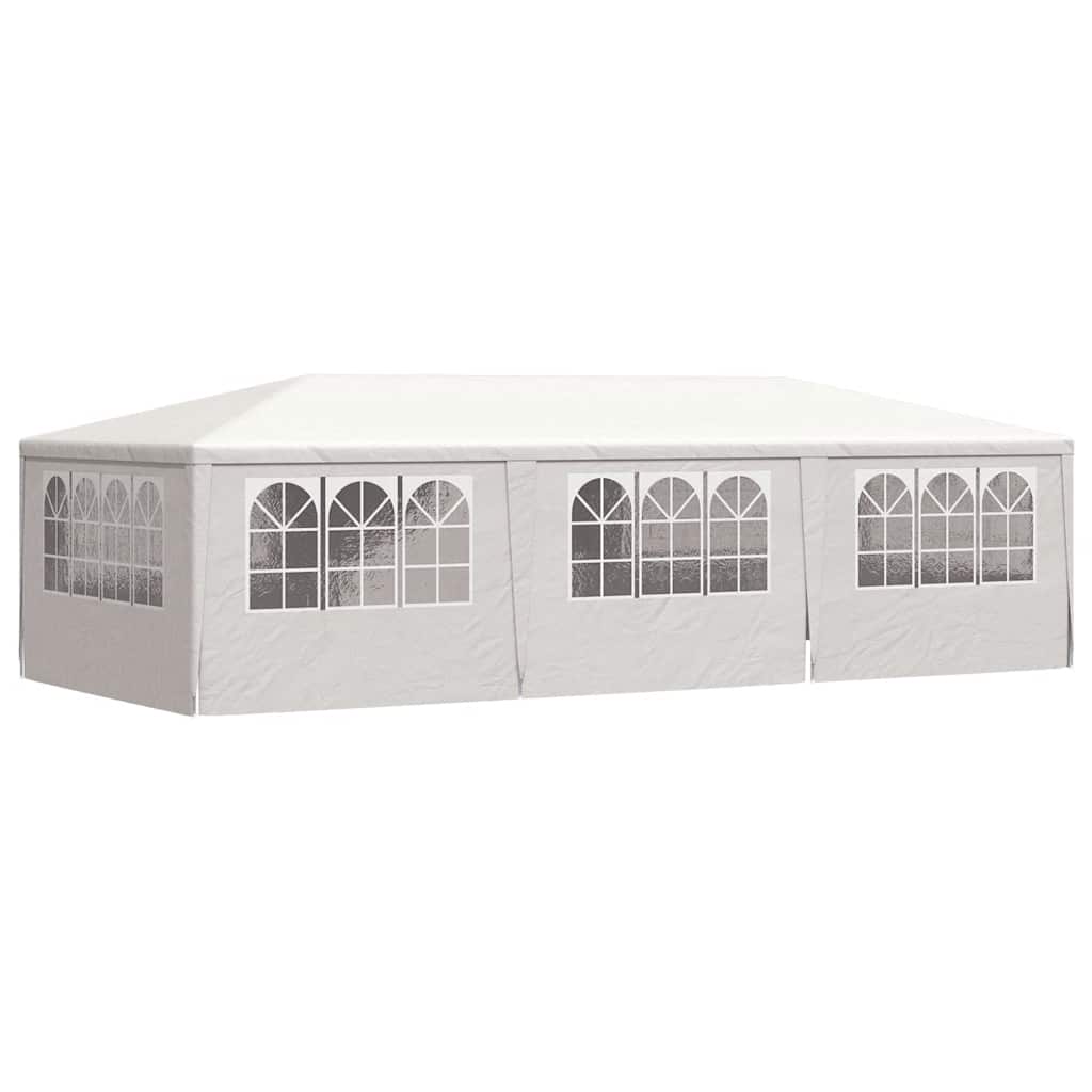 Party-Zelt Rot 200 x 200 x 240 cm PE und Stahl