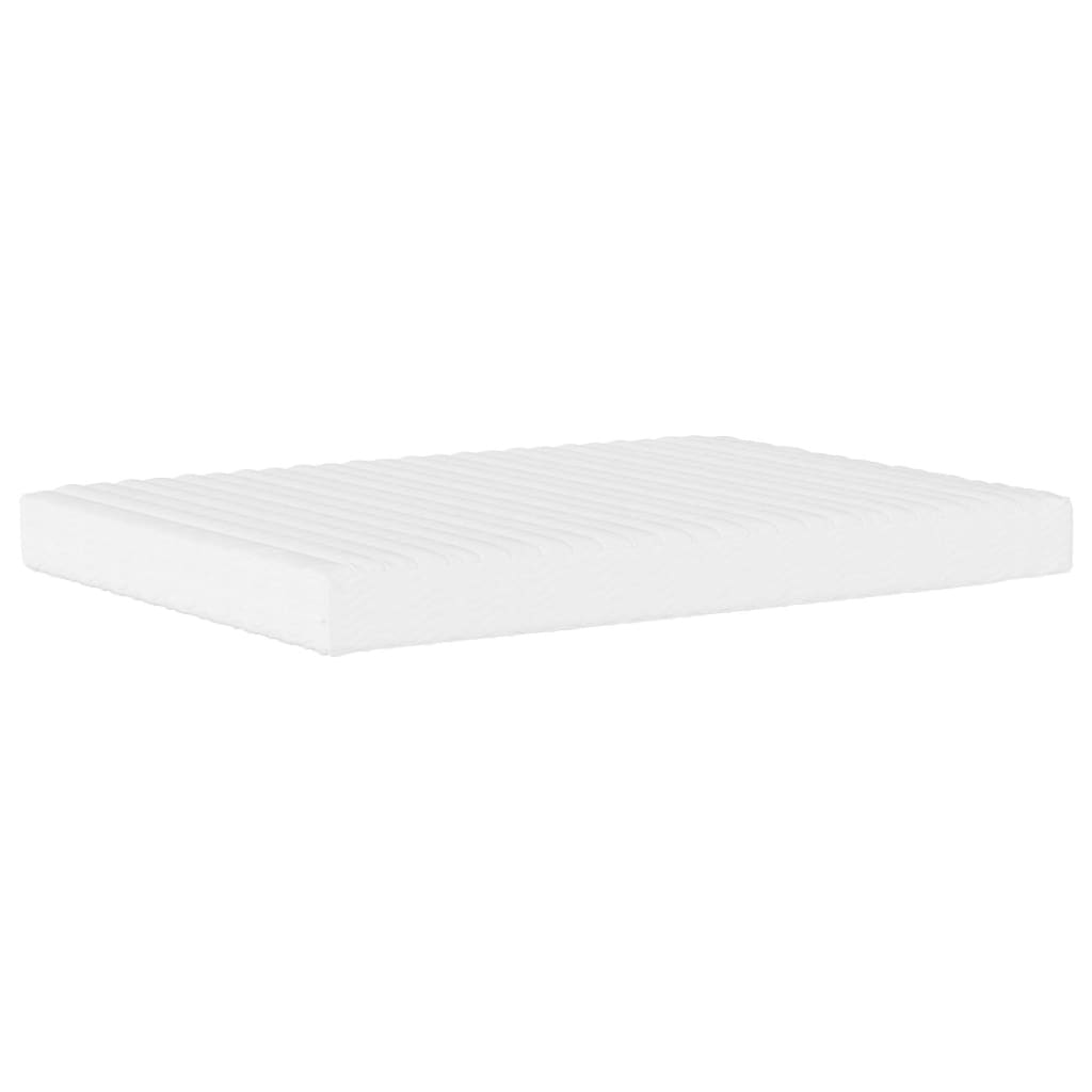 Bett mit Matratze Hellgrau 80x200 cm Samt