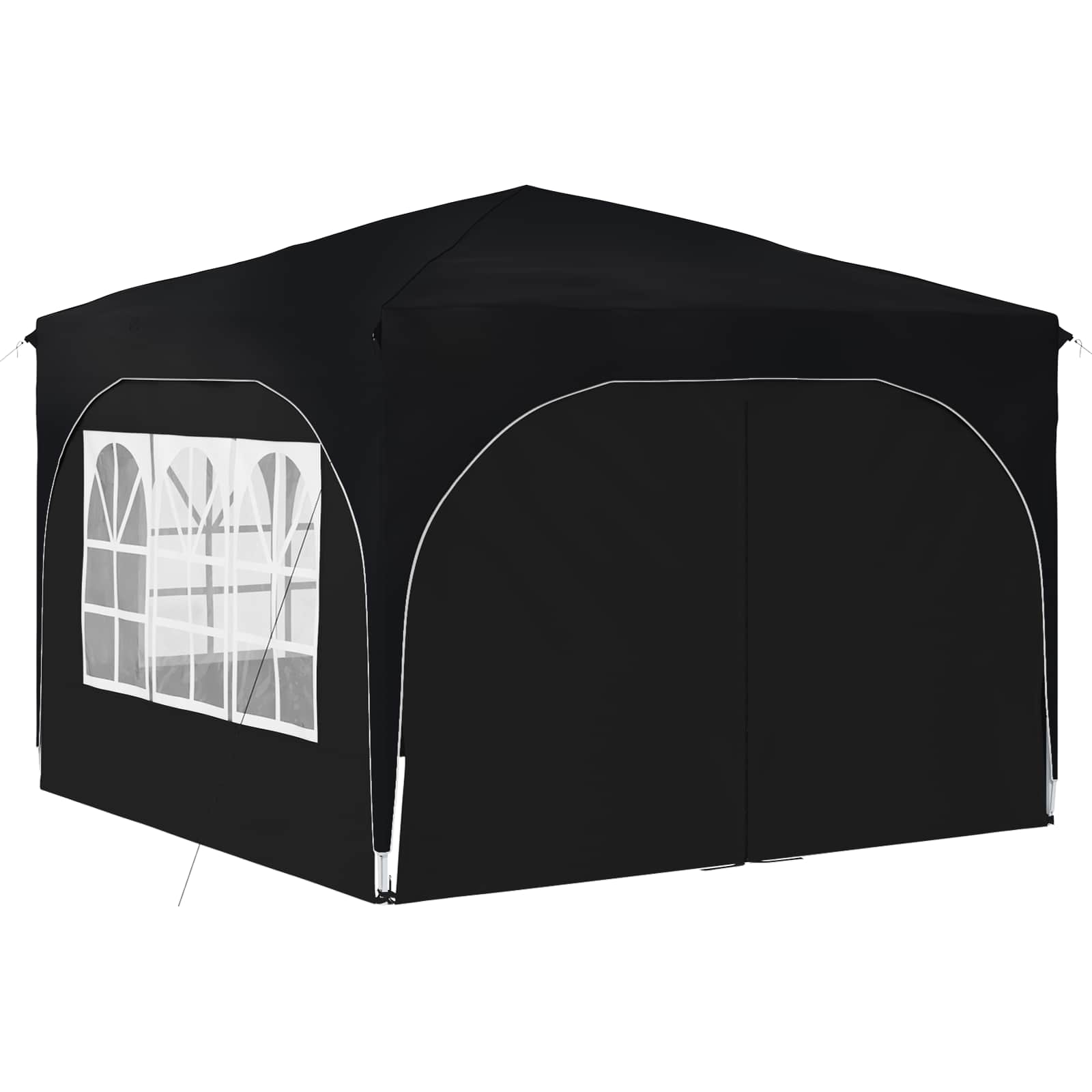 Pop-up Partyzelt 290 x 290 x 245 cm Creme