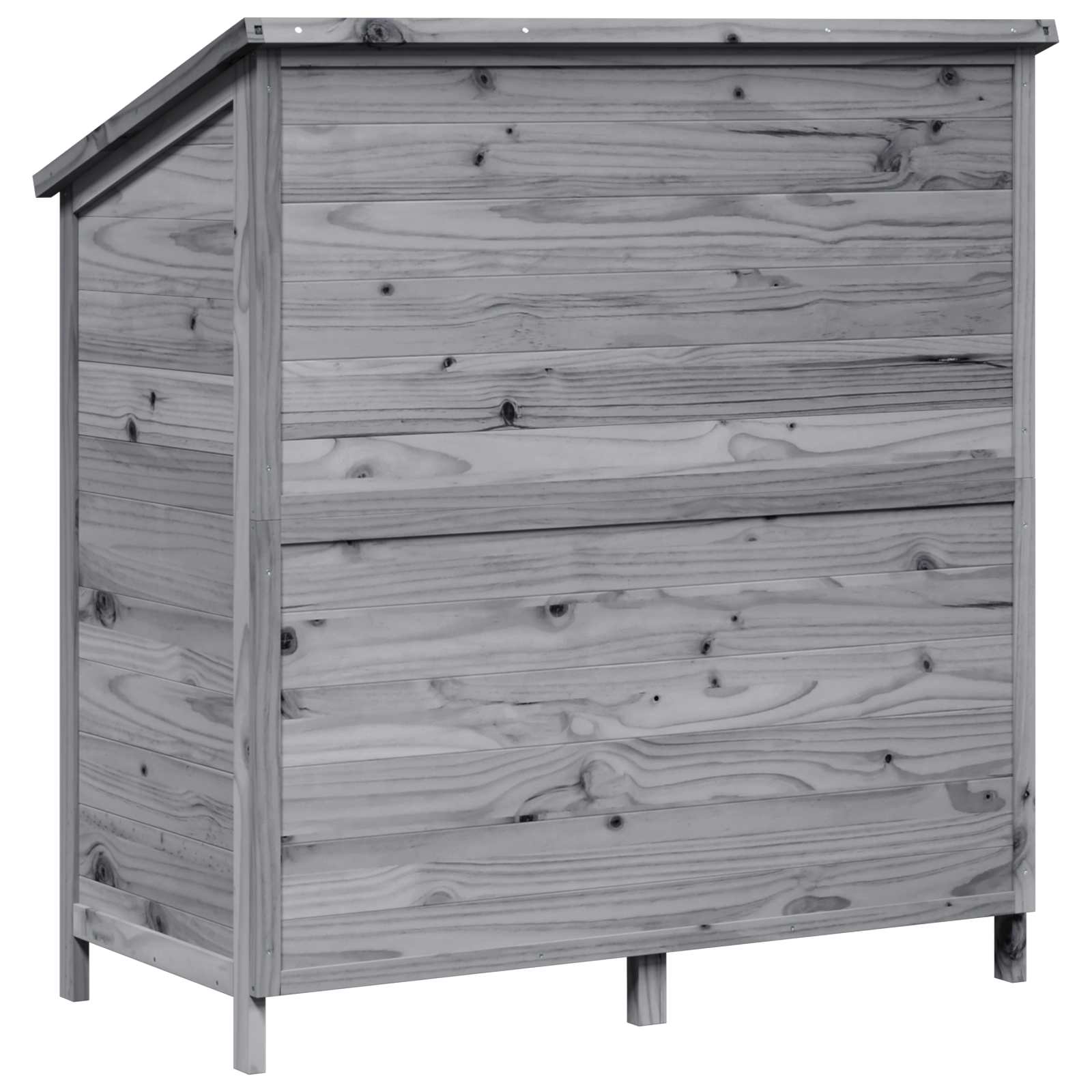 Gartenschuppen Natur 59 x 56 x 113,5 cm Massivholz aus Fichte