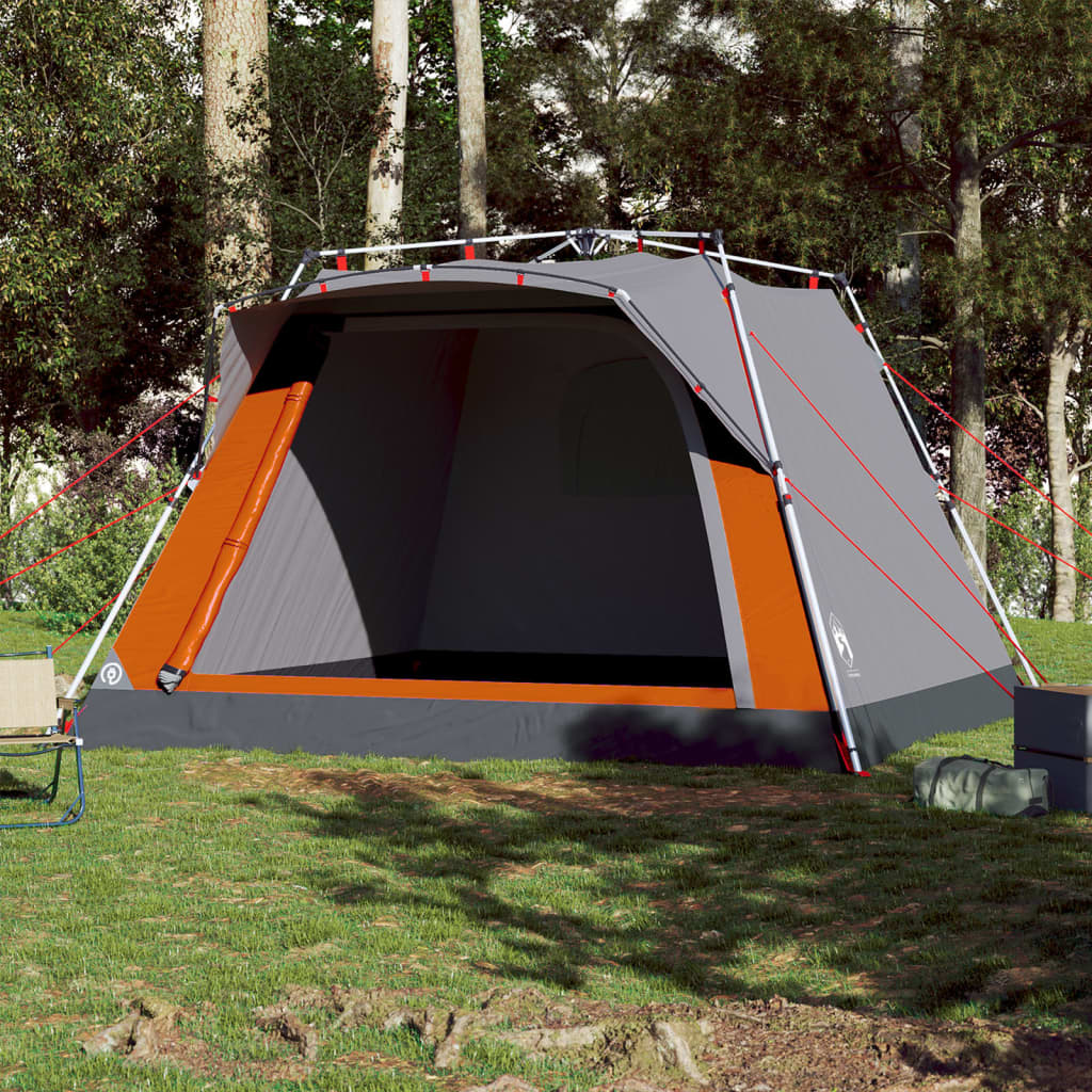 Campingzelt 4 Personen Grün Quick Release