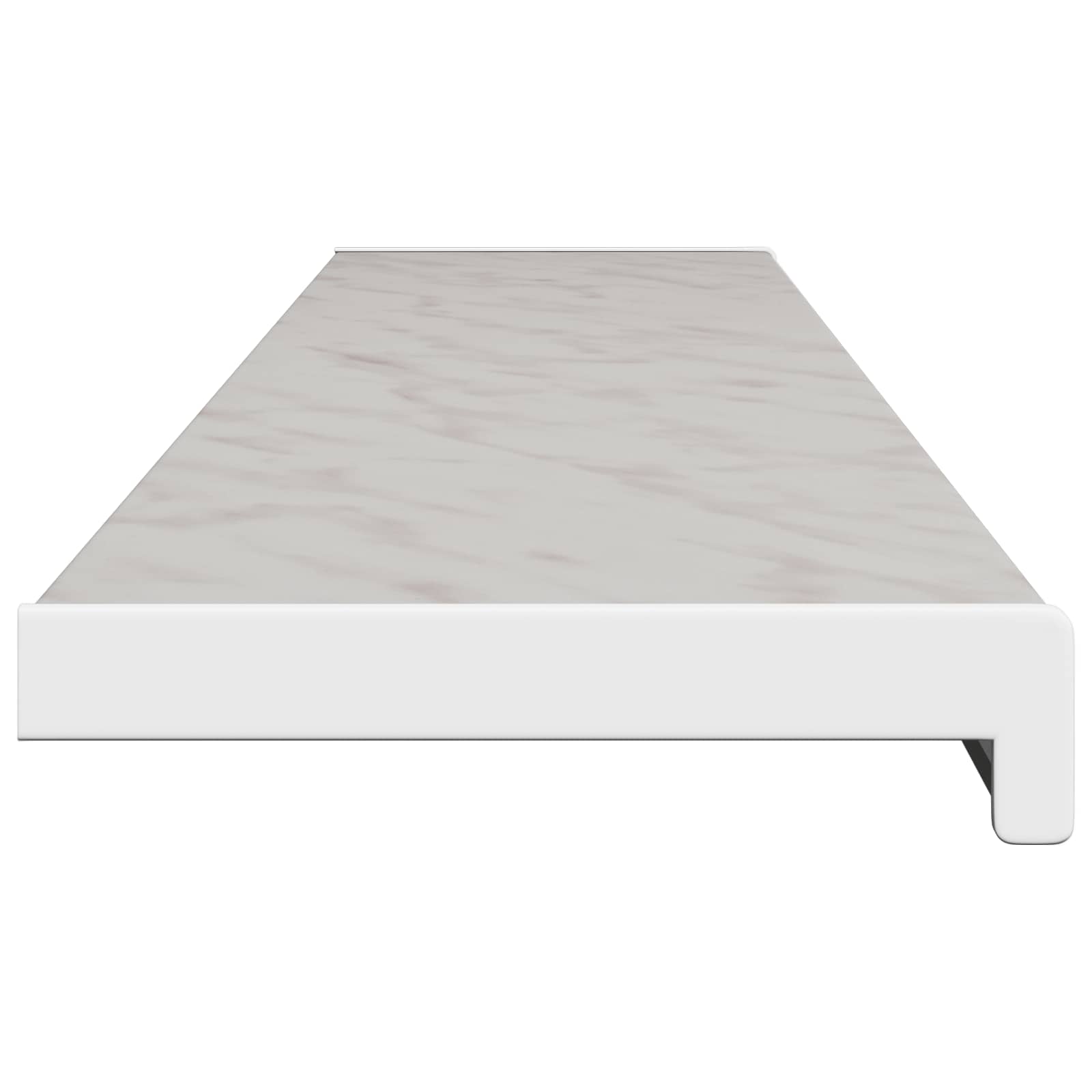 Fensterbank Weiß 60 x 10 x 4,5 cm PVC