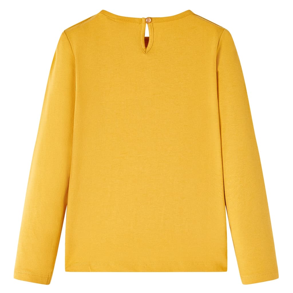 Kinder-Langarmshirt Dunkelrosa 116