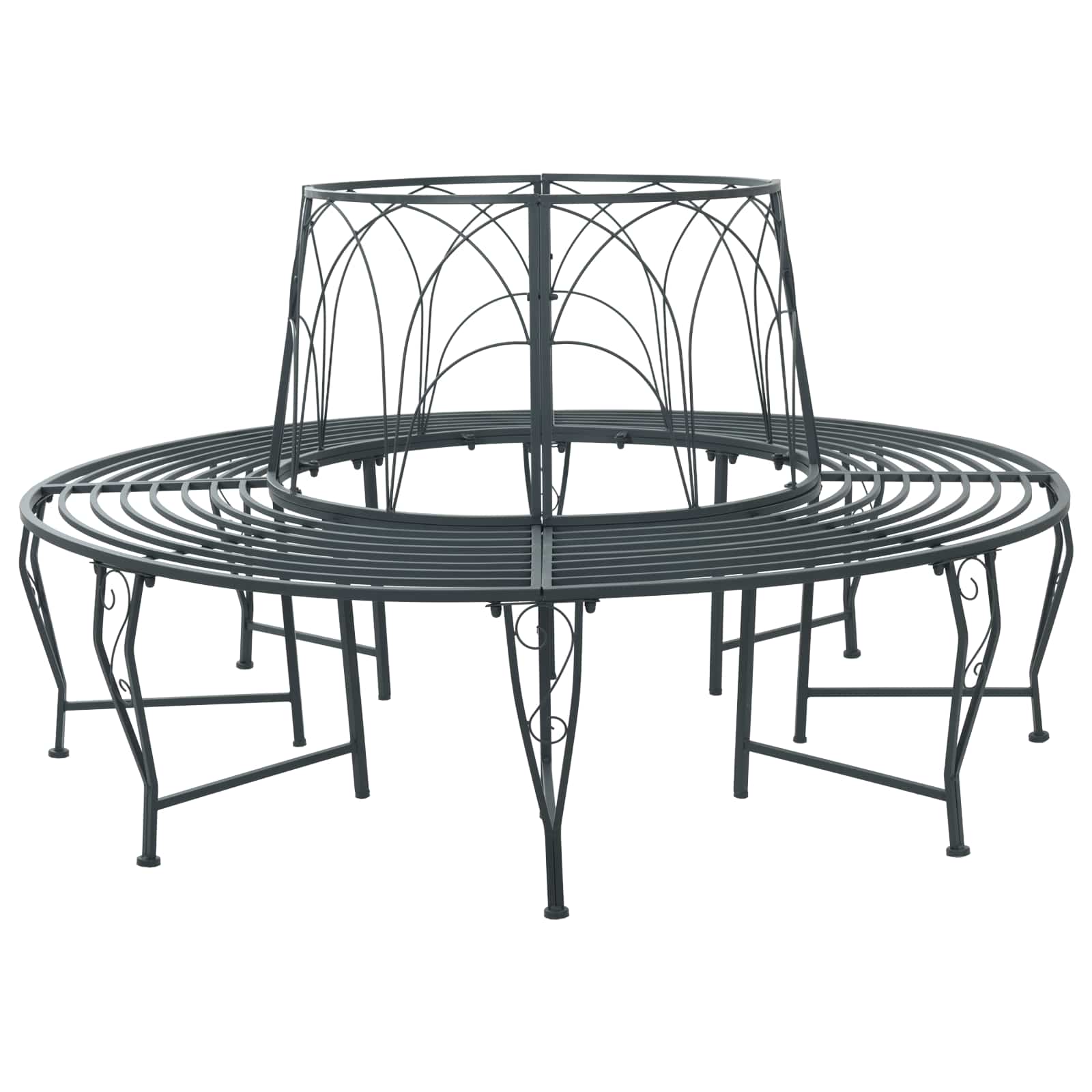 Baumbank 160 cm Stahl