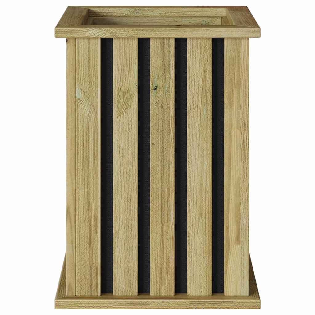 Pflanzkästen Braun 33 x 33 x 45 cm Imprägniertes Kiefernholz
