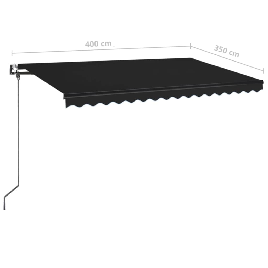Markise Automatisch Einziehbar 350x250 cm Creme