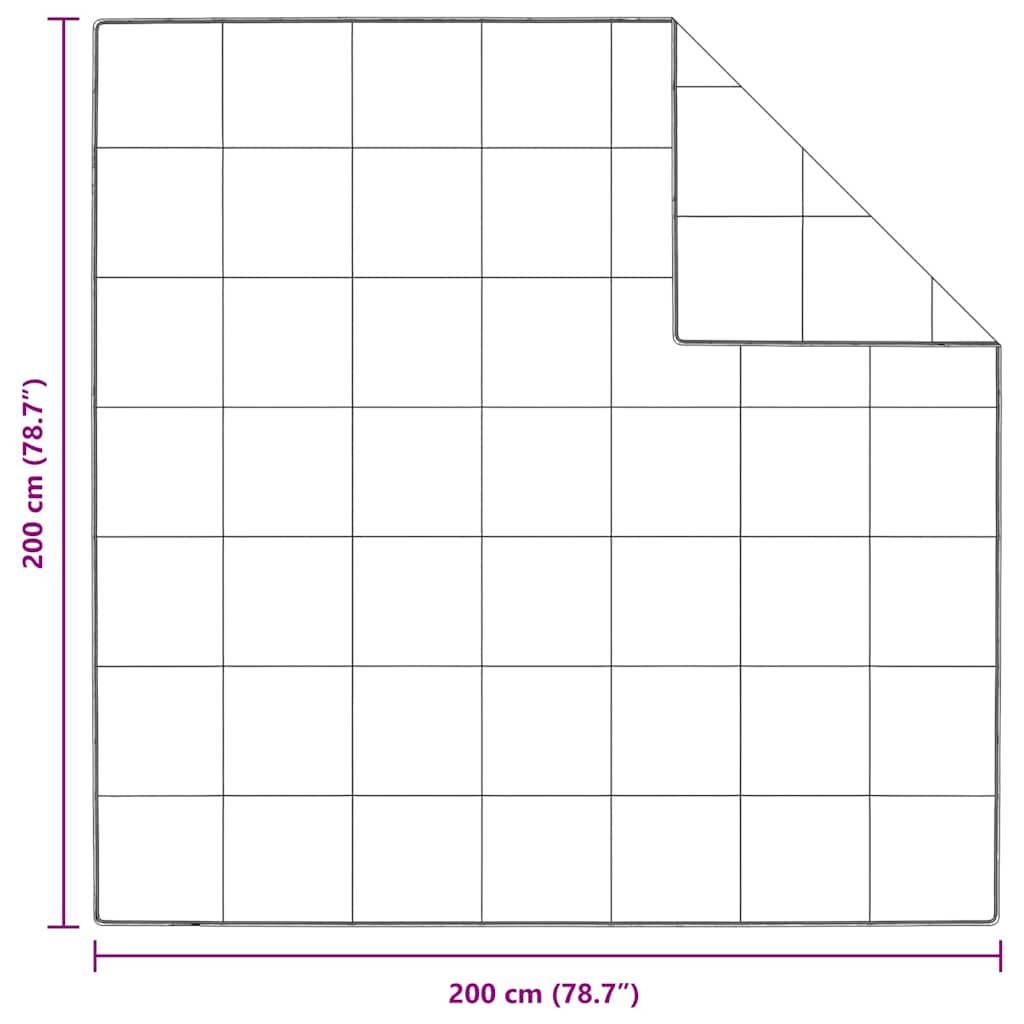 Bettdecke Weiß 135 x 200 cm Feder