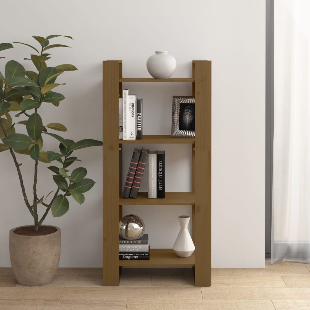 Bücherregal/Raumteiler 41x35x57 cm Massivholz Kiefer