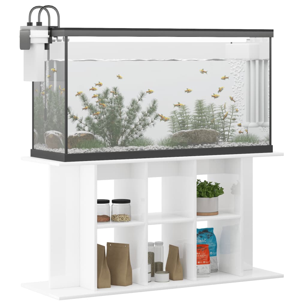 Aquariumständer Weiß 60x30x60 cm Holzwerkstoff