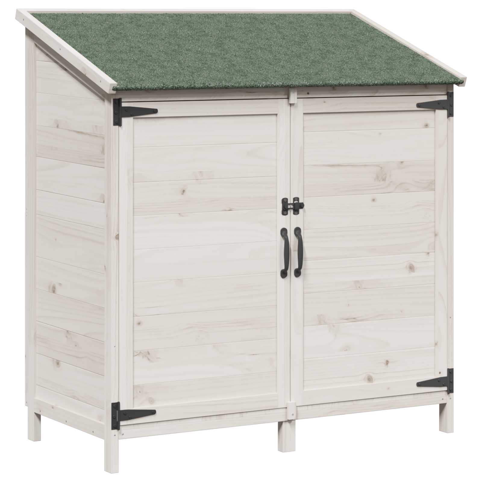 Gartenschuppen Natur 59 x 56 x 113,5 cm Massivholz aus Fichte