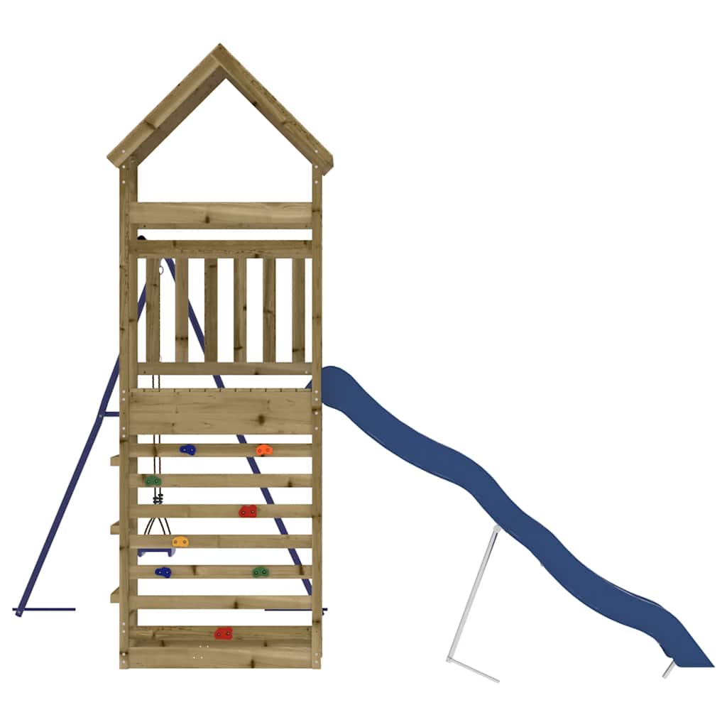 Spielturm Massivholz Kiefer