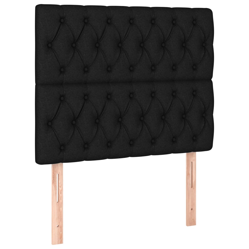 Kopfteil Hellgrau 80x7x118/128 cm Stoff