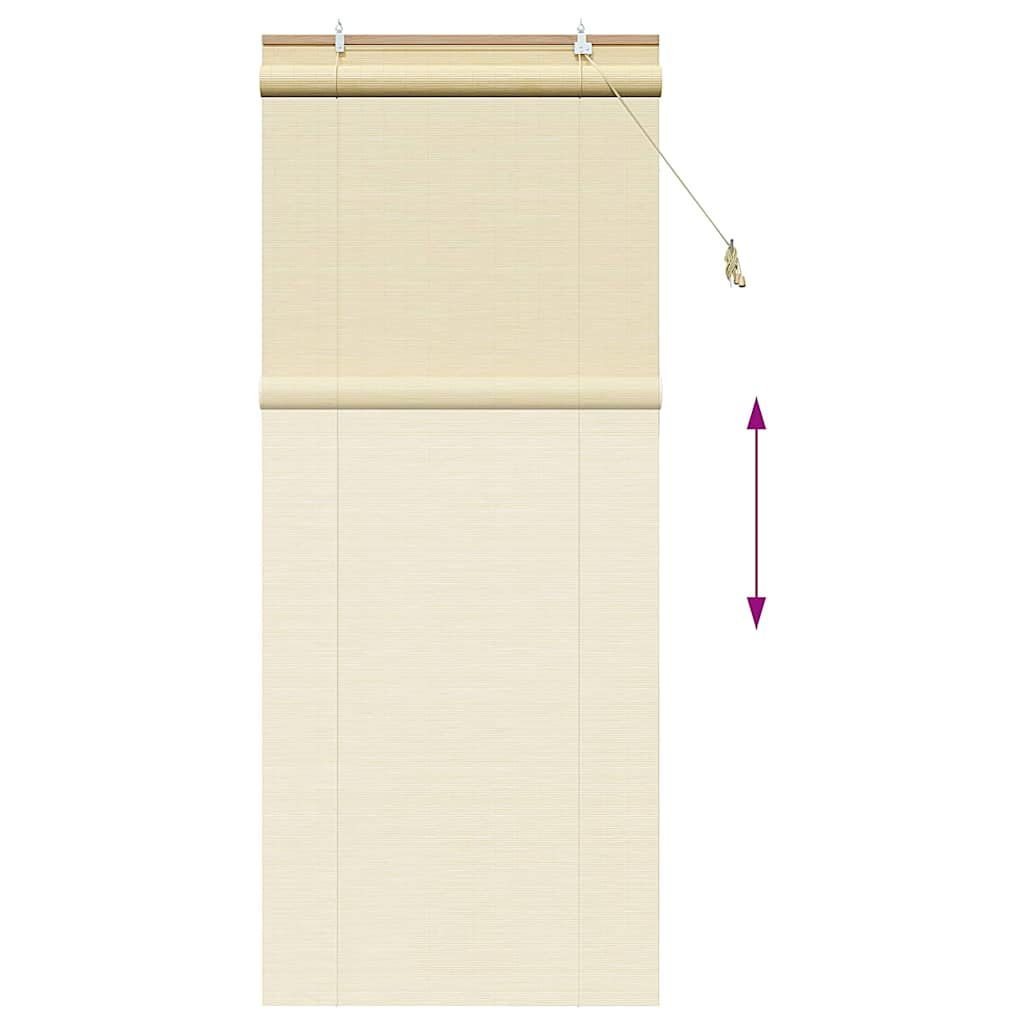 Rollo Braun 60 x 160 cm Bambus