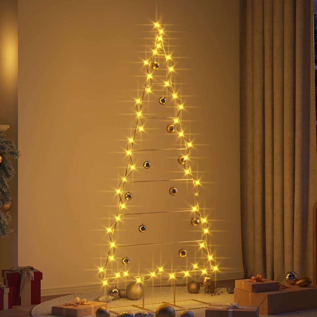 Metall Weihnachtsbaum Gold 60 cm Pulverbeschichteter Stahl