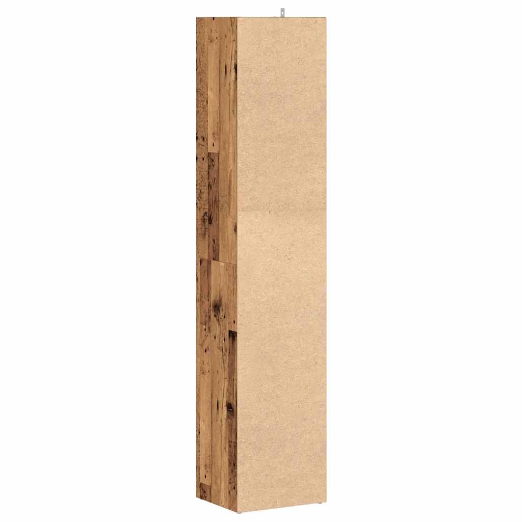 Bücherregal Weiß 36x30x171 cm Holzwerkstoff