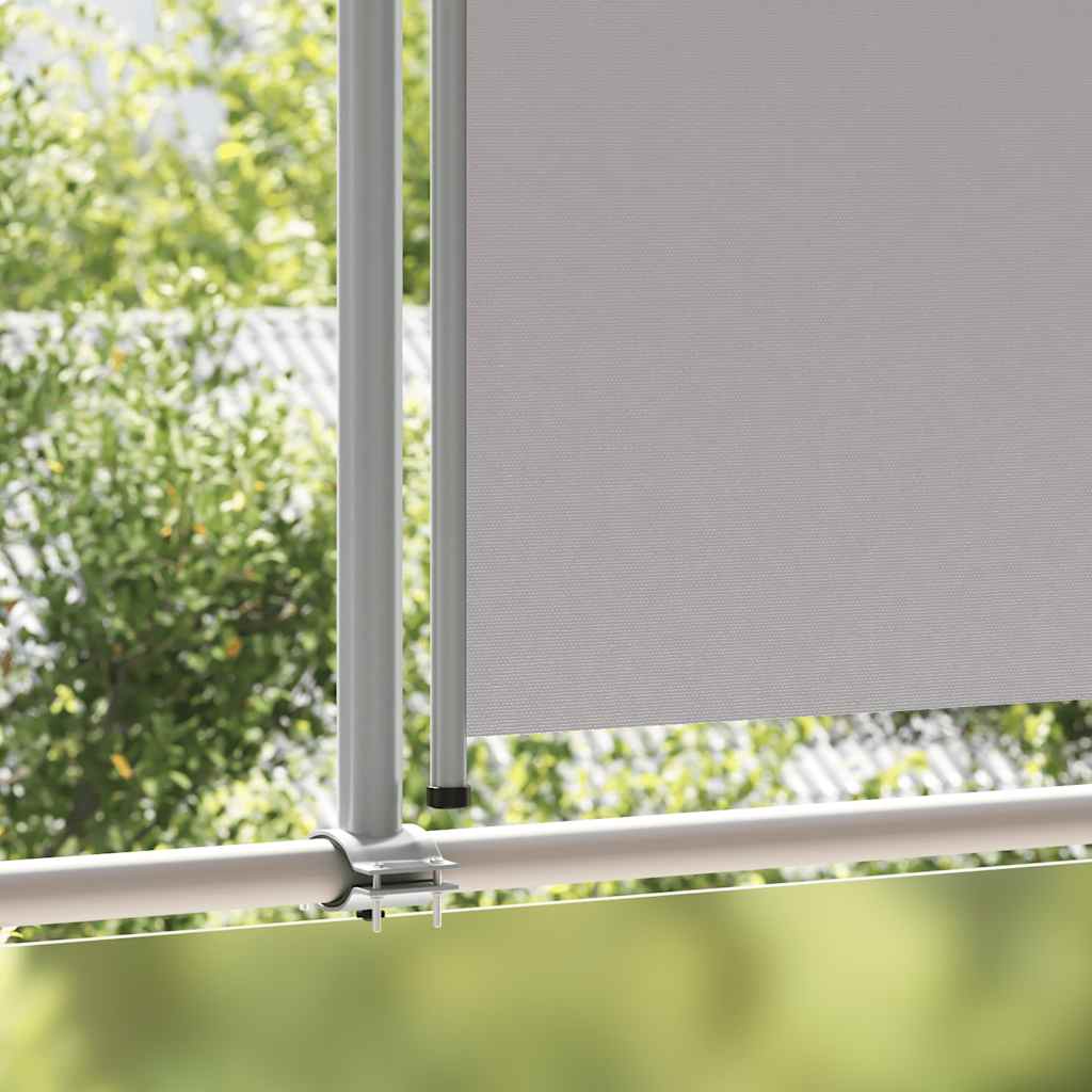 Seitenmarkise 60 x 300 cm 100% Polyester Eisen Stahl