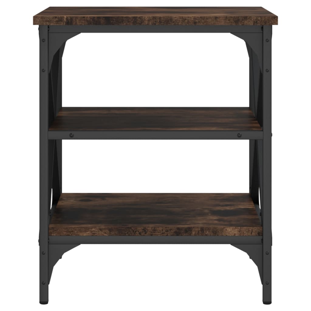 Beistelltisch Schwarz 40x42x50 cm Holzwerkstoff