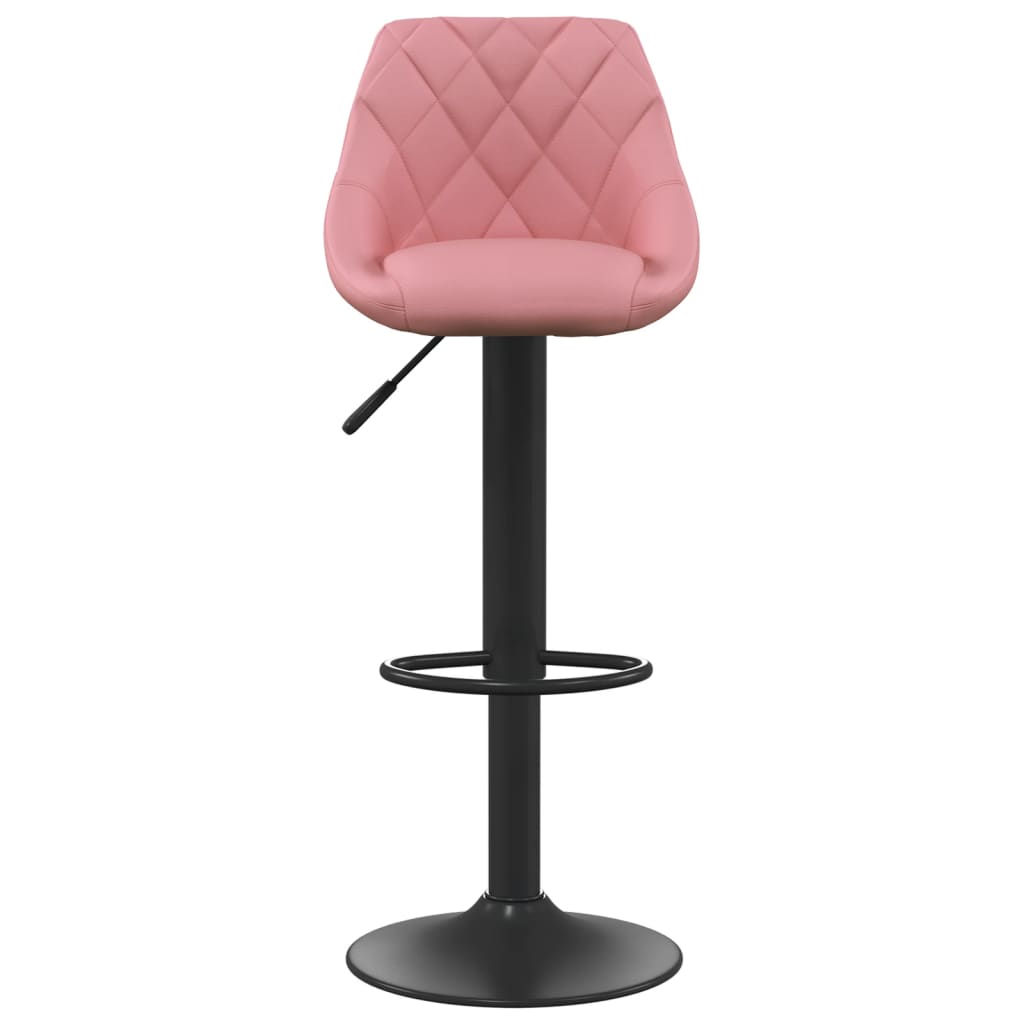 Barhocker Creme Samt