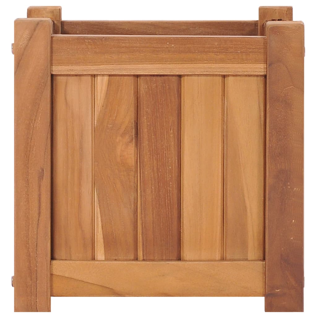 Hochbeet 150x30x25 cm Massivholz Teak