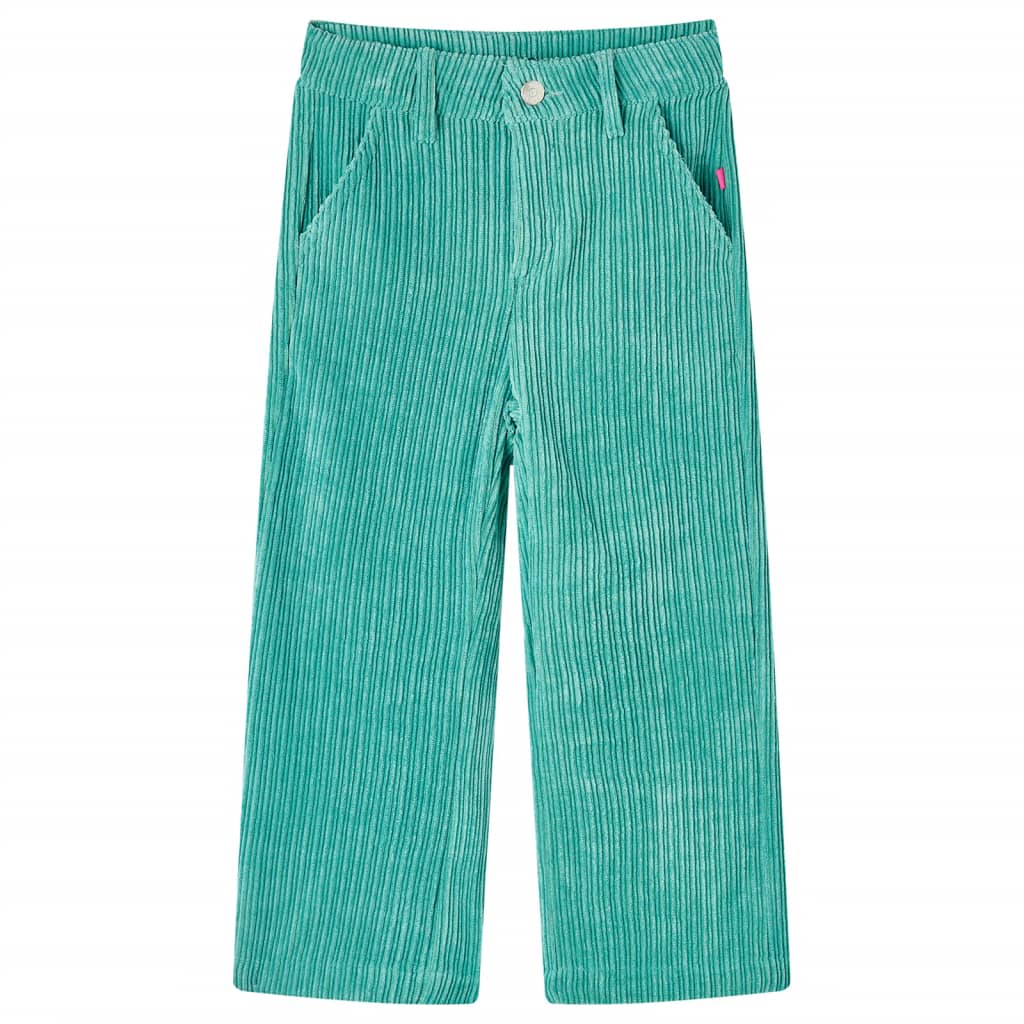 Kinderhose Cord Minzgrün 104