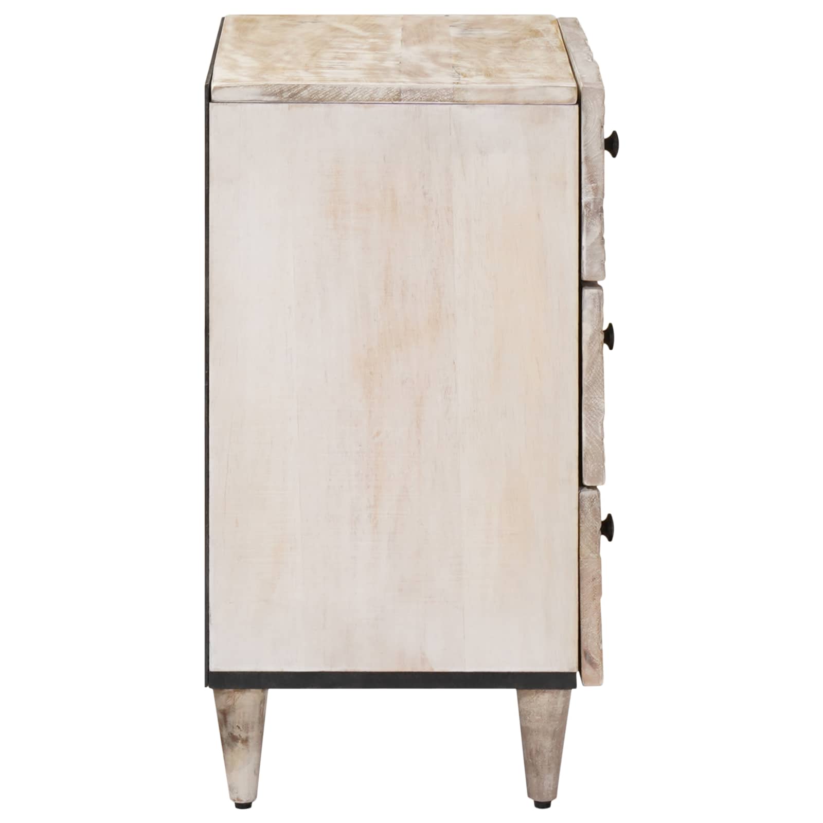 Bettkasten Braun 50 x 33 x 60 cm Massivholz Mango
