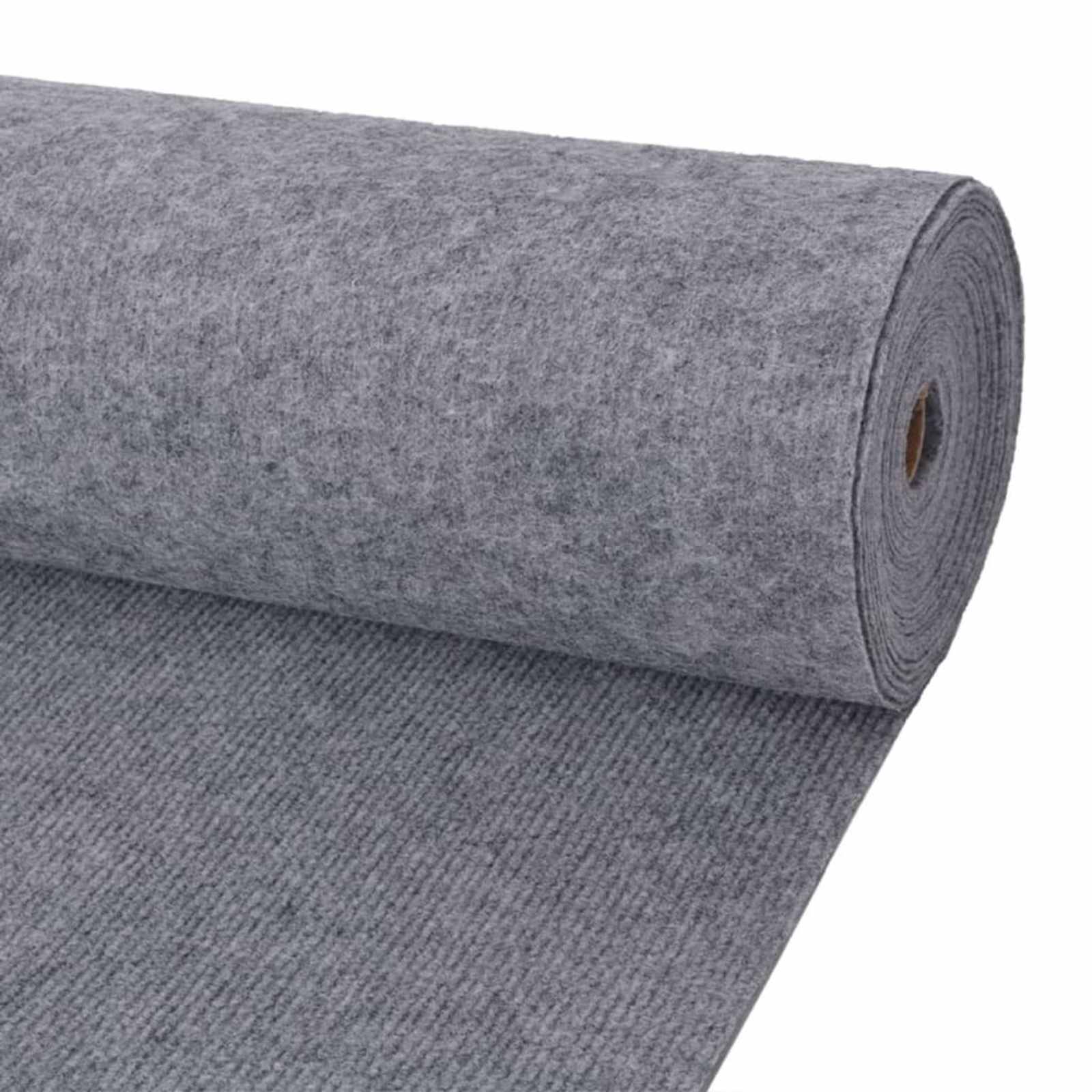 Teppich Anthrazit 1,2 x 10 m Polyester