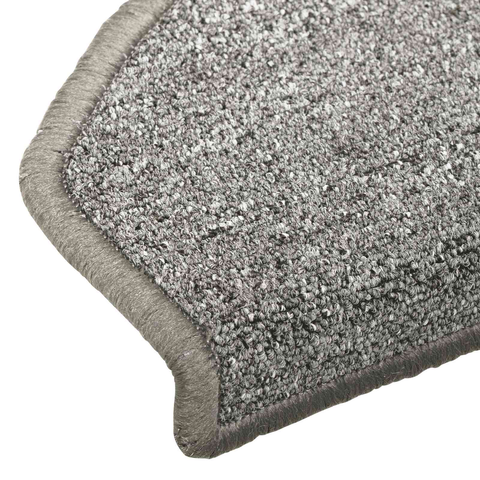 Stufenmatten 15 Stk. 56x17x3 cm Anthrazit Halbrund