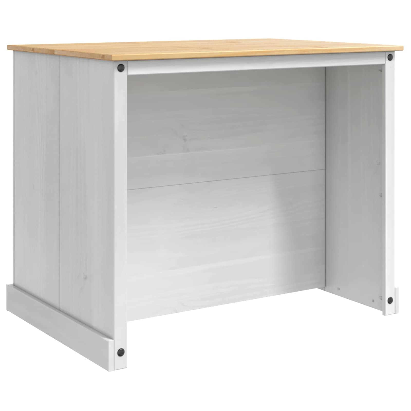 Küchentrolley 2 pcs Honigwachs 112 x 77 x 91,5 cm Massiv-Kiefer