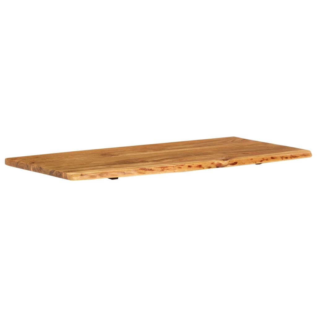 Badezimmer-Waschtischplatte Massivholz Akazie 100x52x2,5 cm