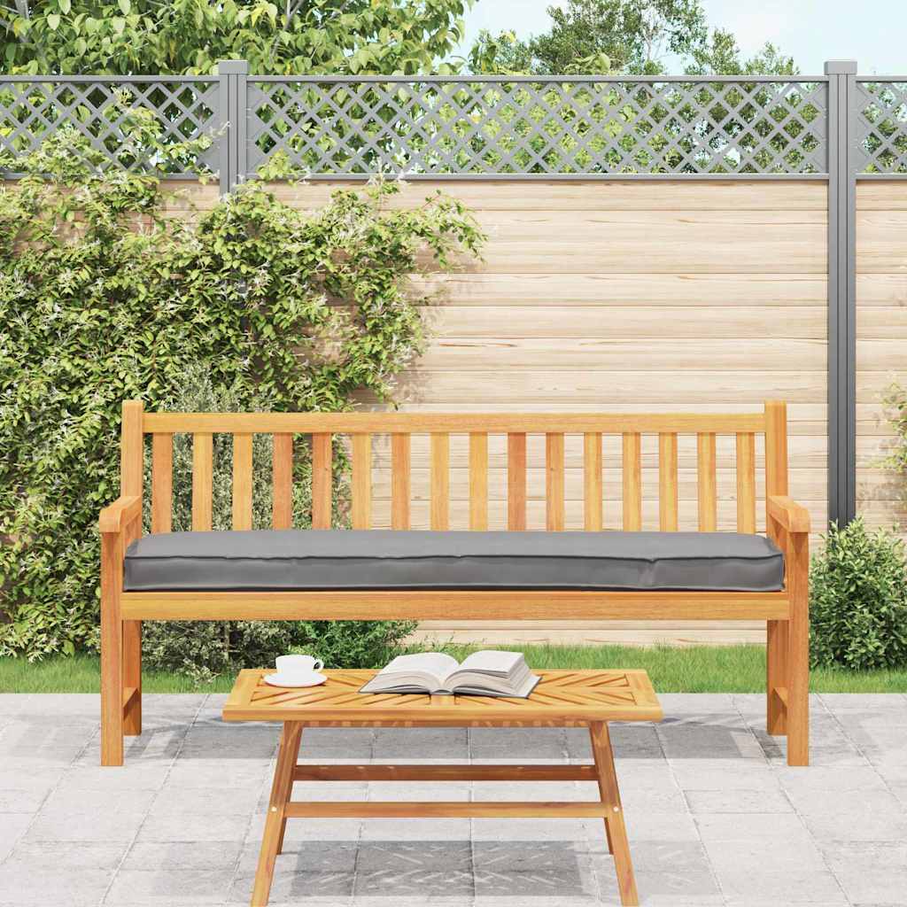 Palettenkissen Anthrazit 180 x 40 x 8 cm Oxford-Stoff