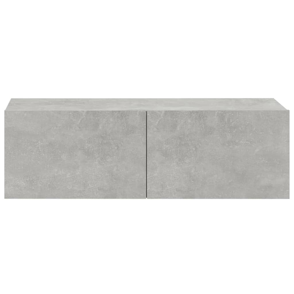 4-tlg. TV-Schrank-Set Weiß Holzwerkstoff