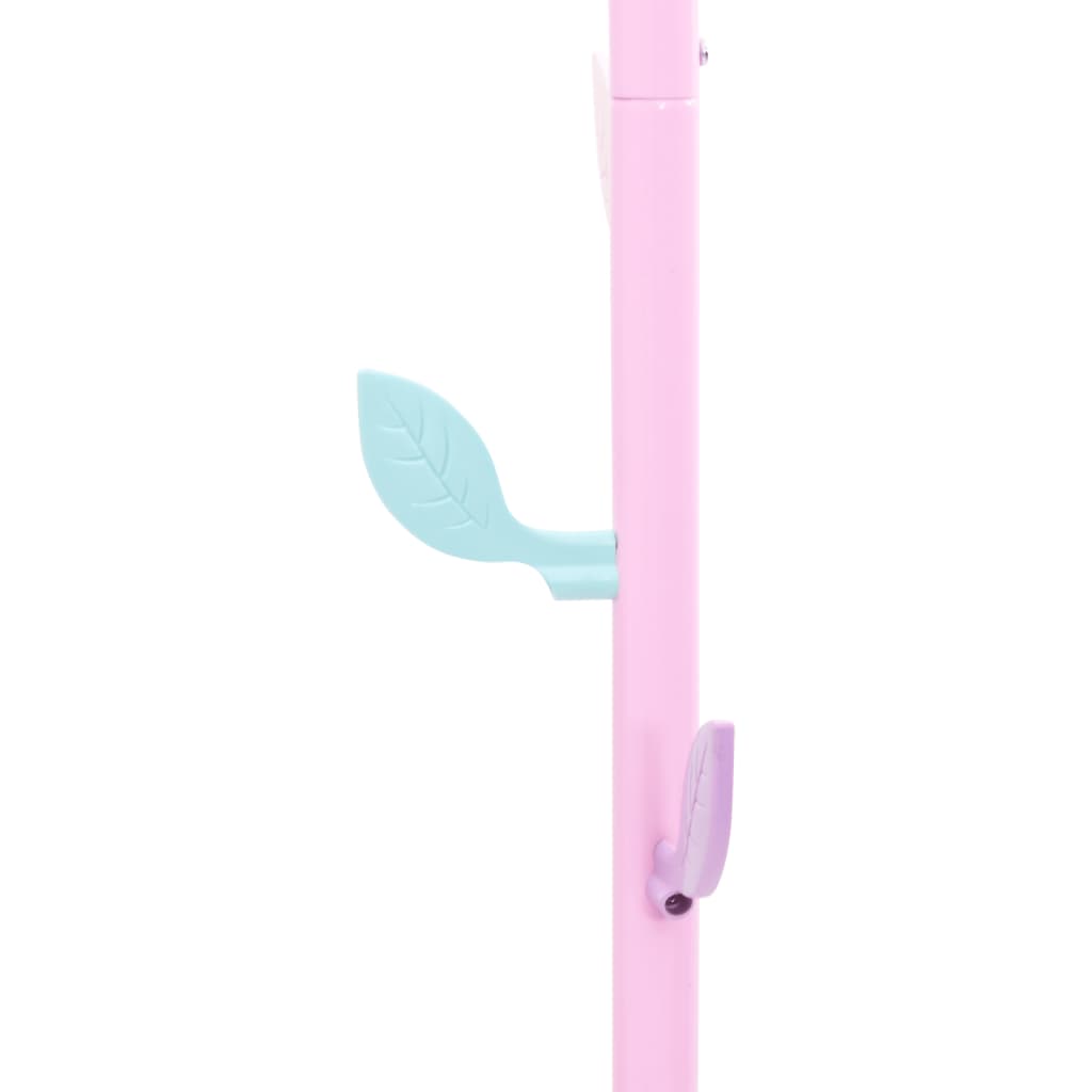 Garderobenständer Weiß 172 cm Pulverbeschichtetes Eisen