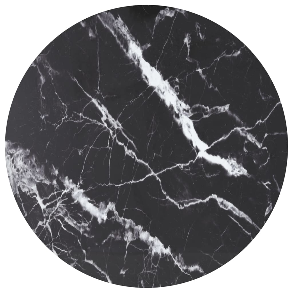 Tischplatte aus gehärtetem Glas quadratisch 700x700 mm