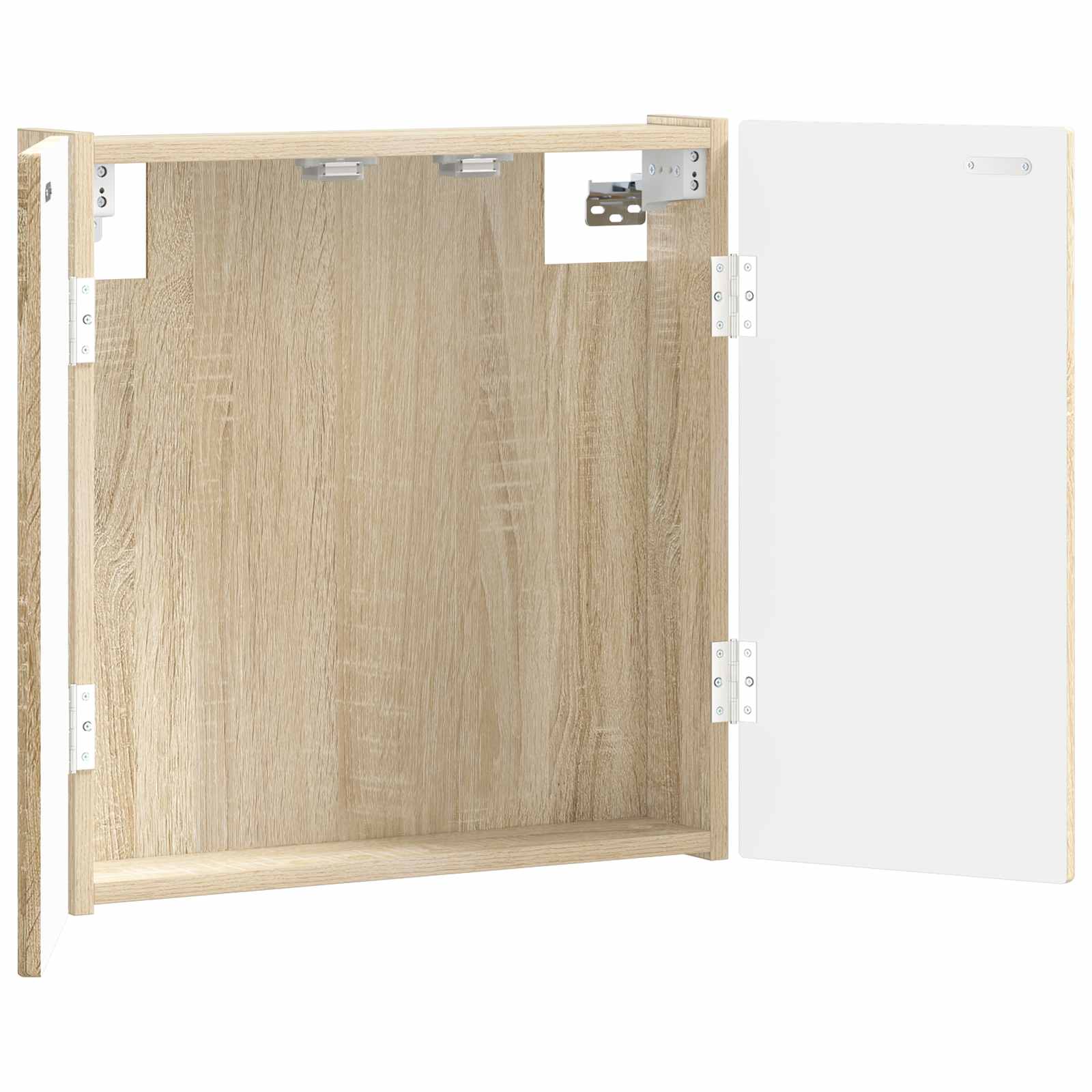 Dartboard Schrank ARNHEM Weiß 52,5 x 10,5 x 53,5 cm
