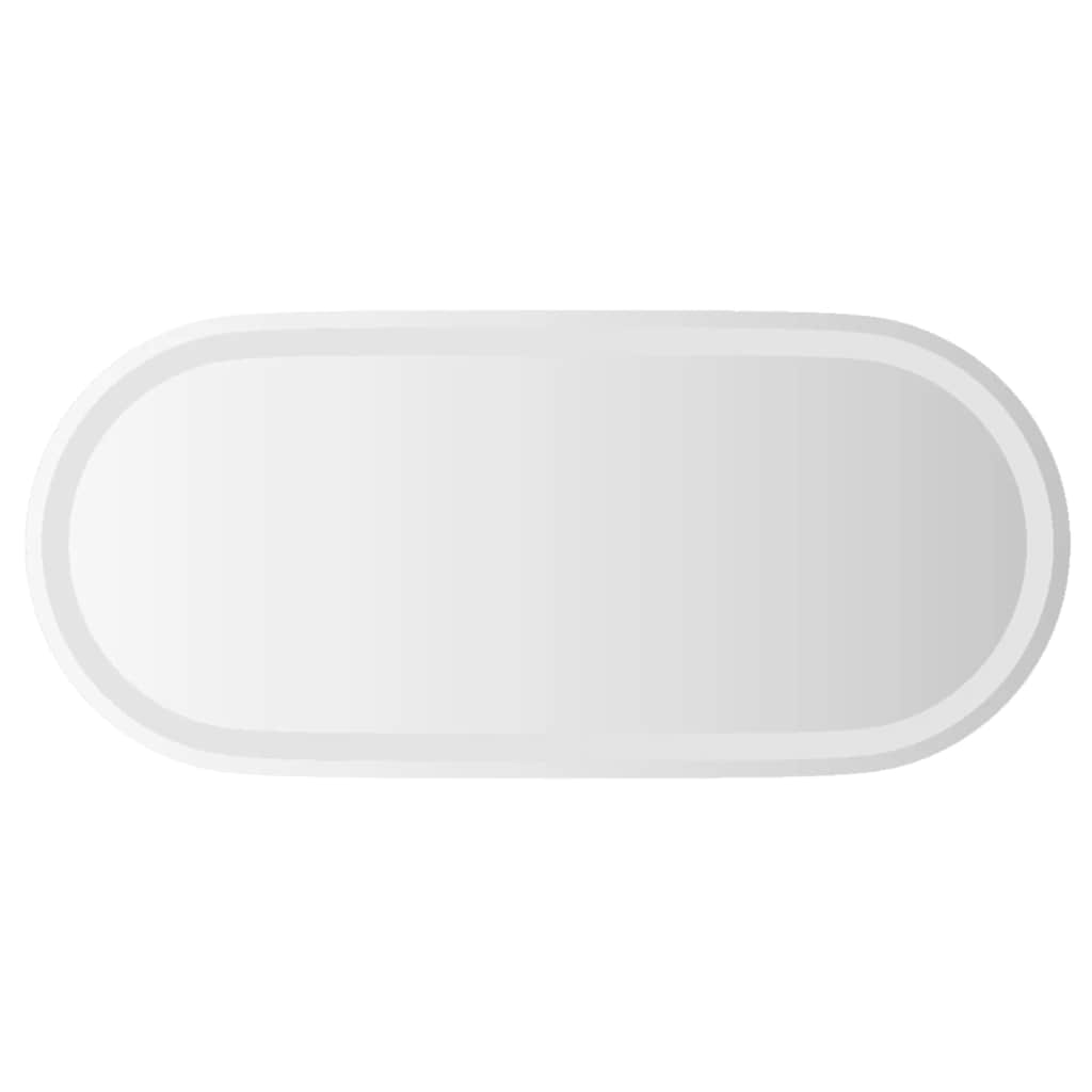 LED-Badspiegel 40x15 cm Oval