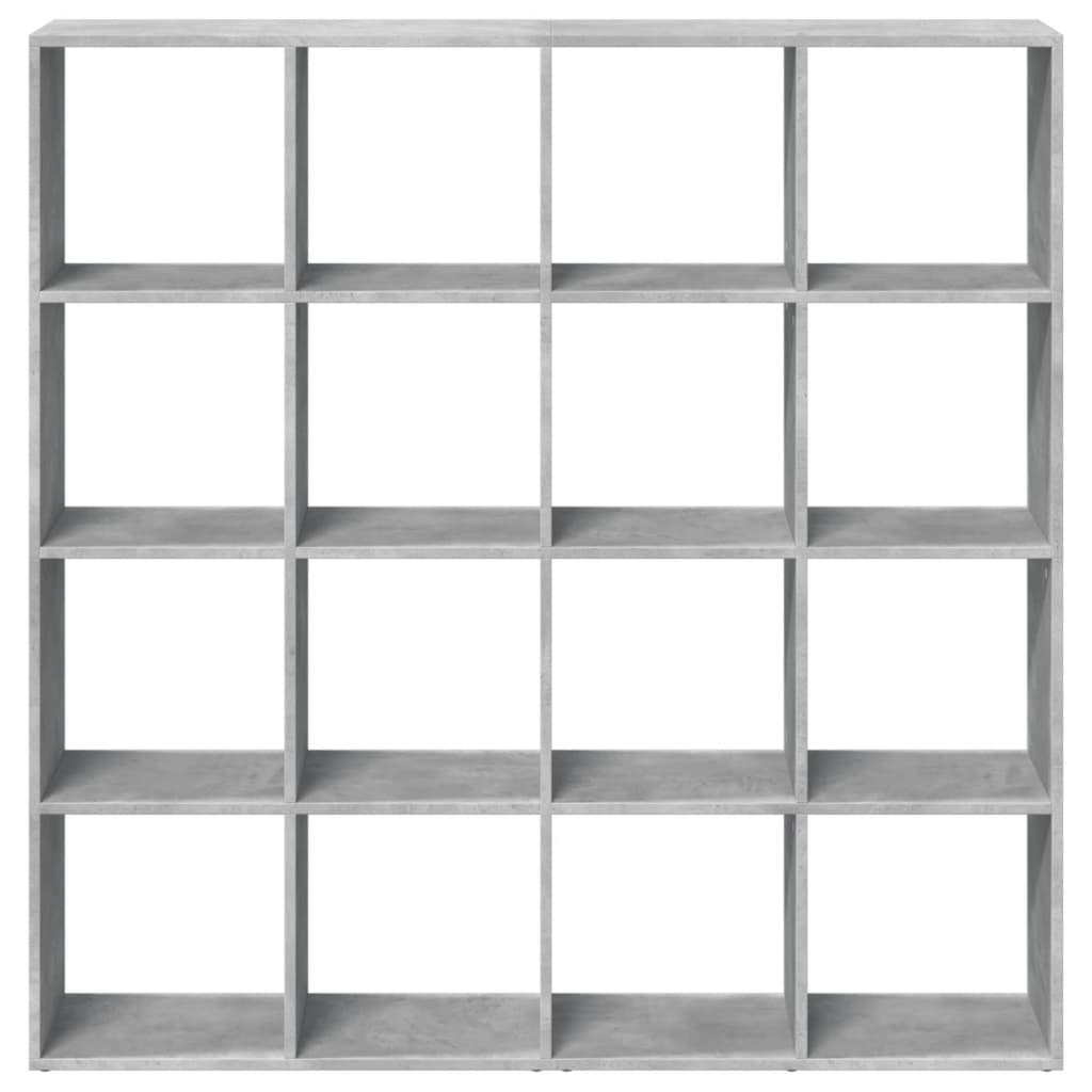 Bücherregal Weiß 137,5x29x137,5 cm Holzwerkstoff