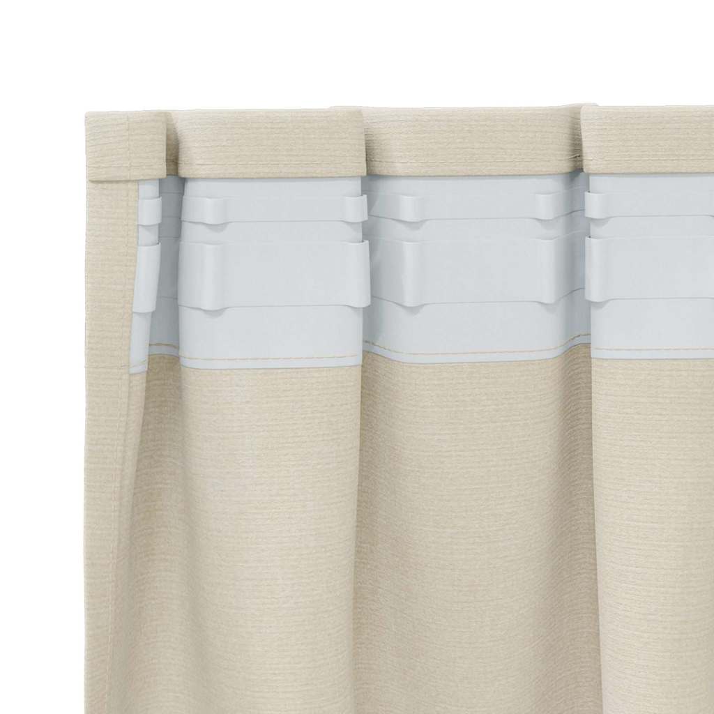 Verdunkelungsvorhänge 2 pcs Schwarz 140 x 140 cm Samt