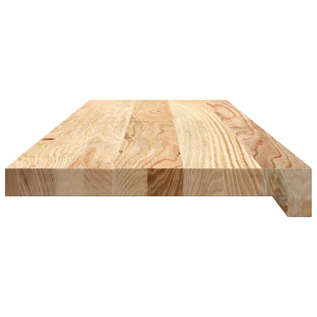 Treppenstufen 4 Stk. Unbehandelt 70x25x2 cm Massivholz Eiche