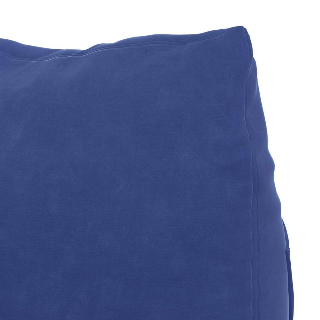 Rückenkissen Blau 45 x 20 x 35 cm Cordstoff