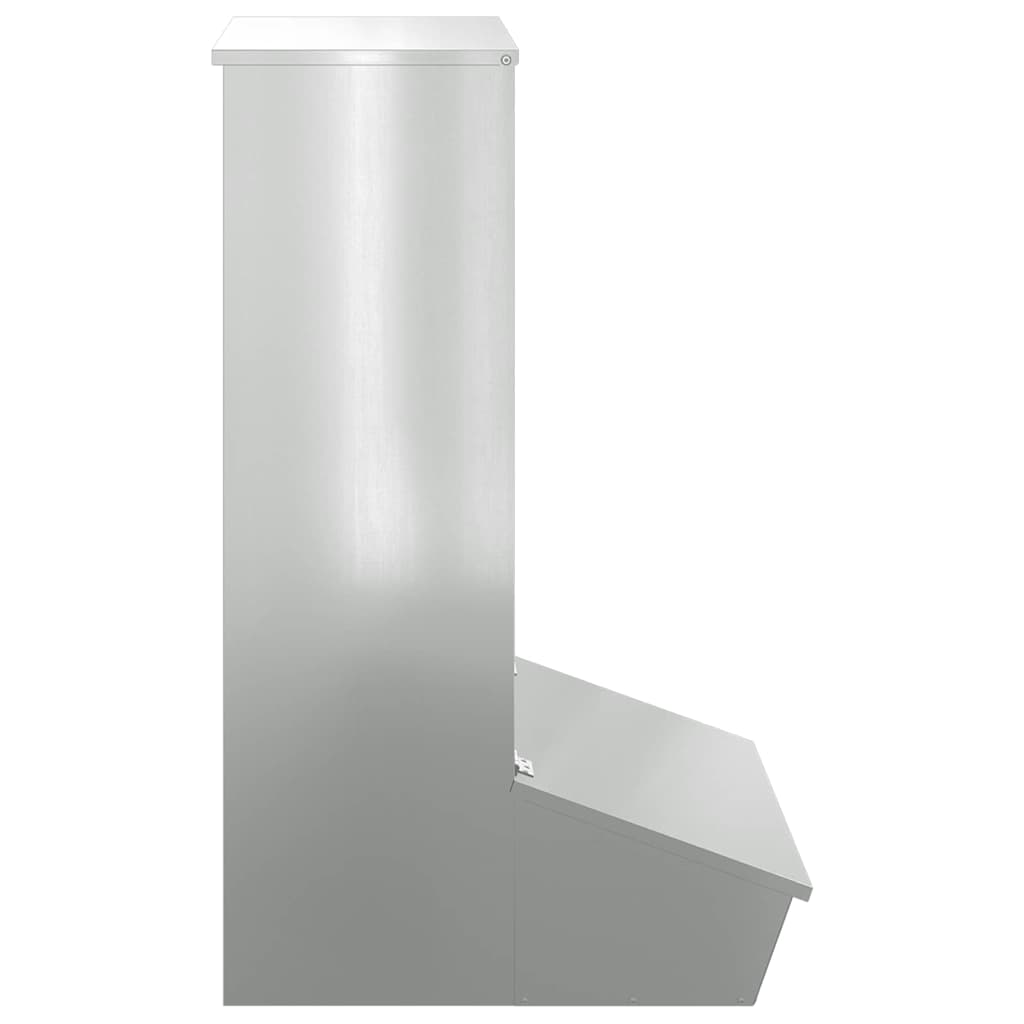 Schweinfutterspender Schwarz 55 x 38 x 76 cm