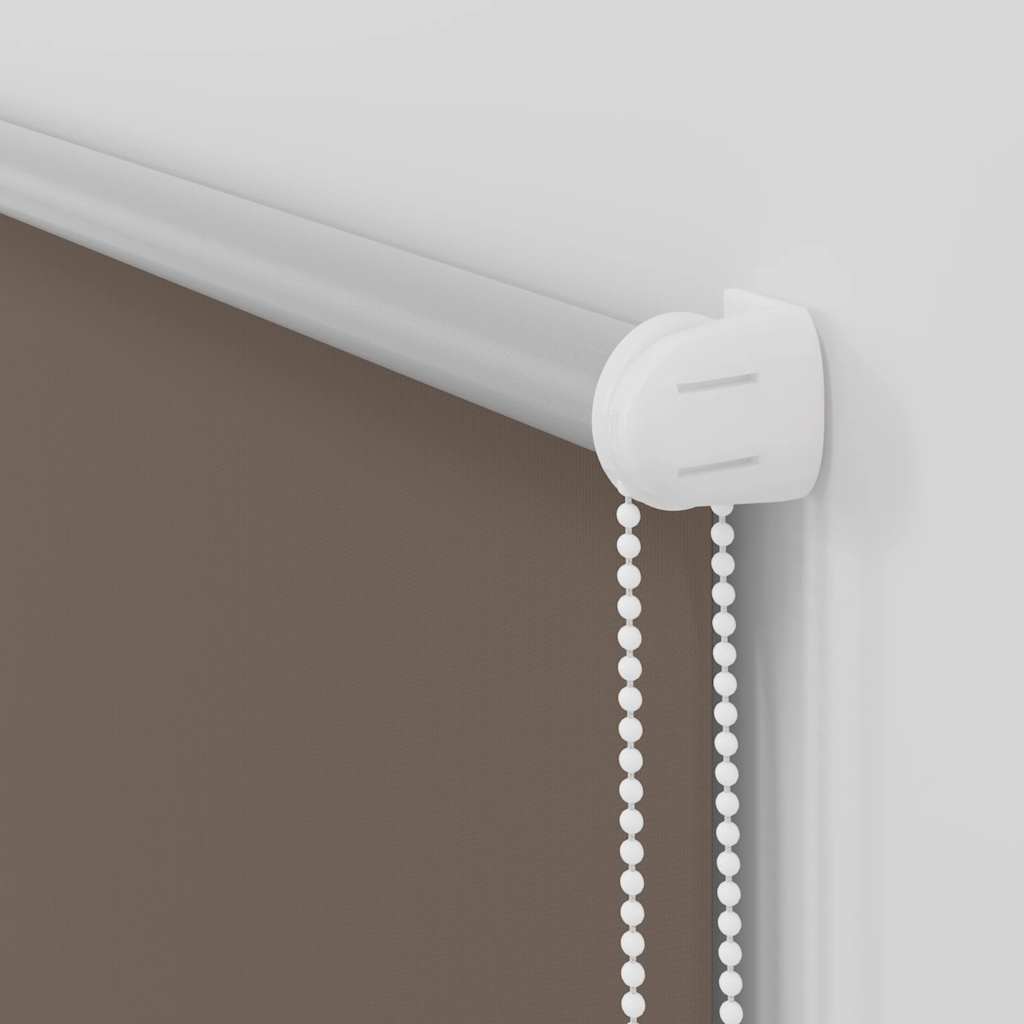 Verdunkelungsrollo 84,4 x 175 cm, Stoffbreite 80 cm, Weiß