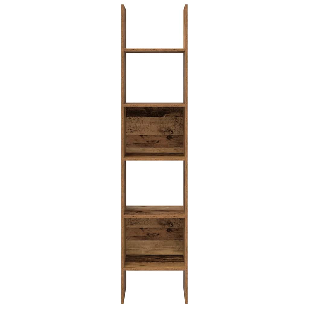 Bücherregal Weiß 40x35x180 cm Holzwerkstoff